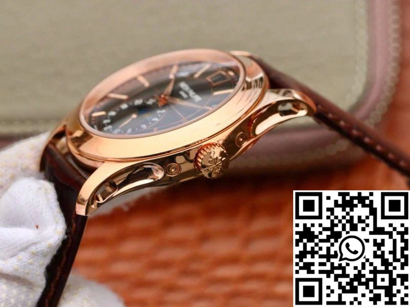 Patek Philippe Annual Calendar 5205G-001 KM Factory Black Dial