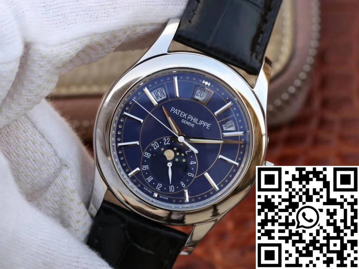 Patek Philippe Annual Calendar 5205G-013 Blue Dial
