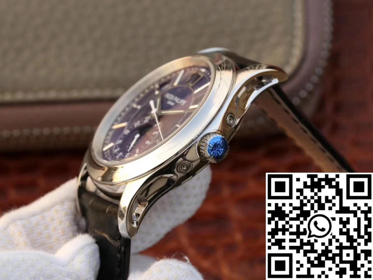 Patek Philippe Annual Calendar 5205G-013 Blue Dial