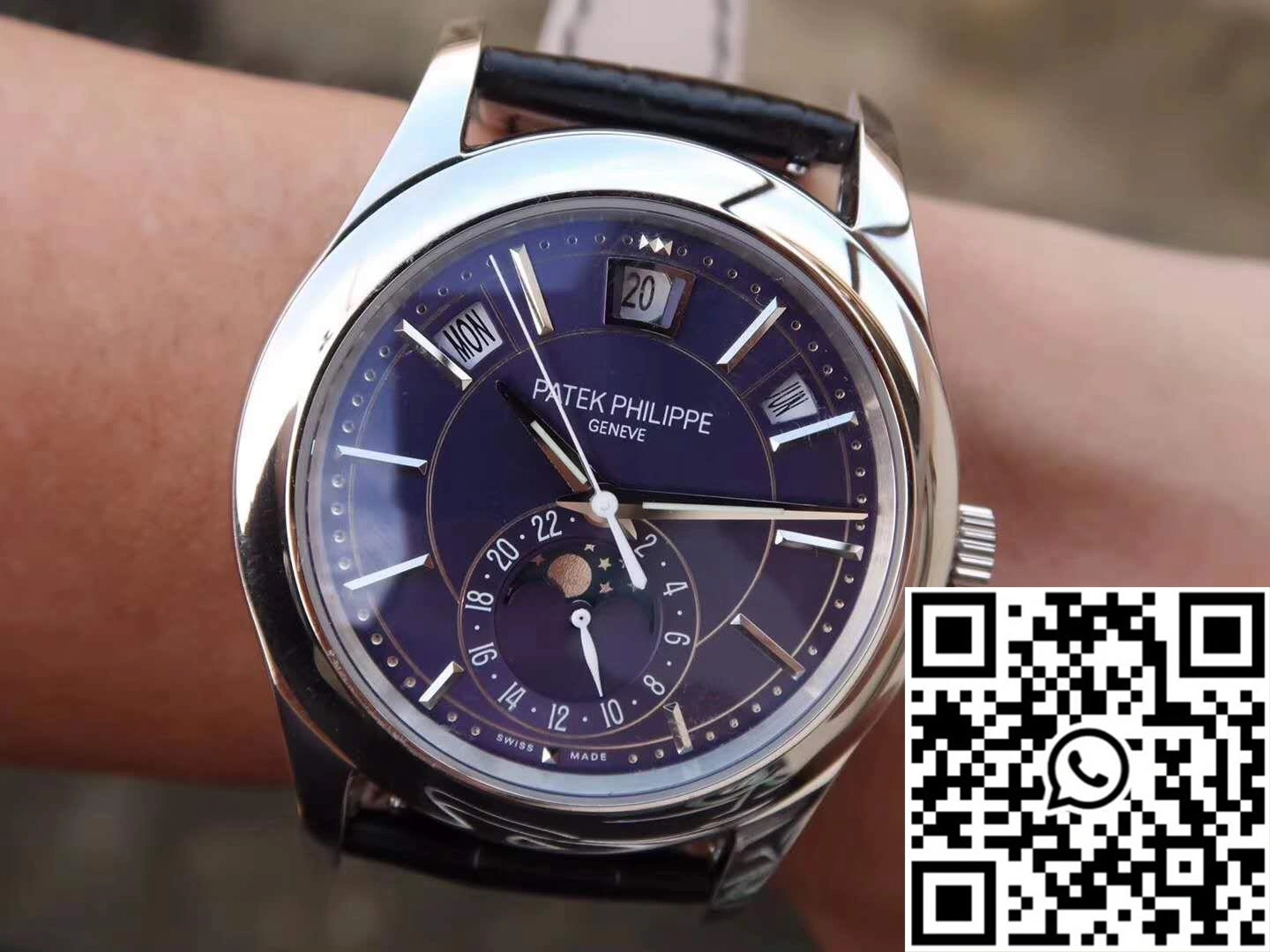 Patek Philippe Annual Calendar 5205G-013 Blue Dial
