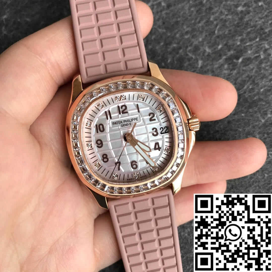 Patek Philippe Aquanaut 5072R-001 PPF Factory Rose Gold Mother Of Pearl Dial