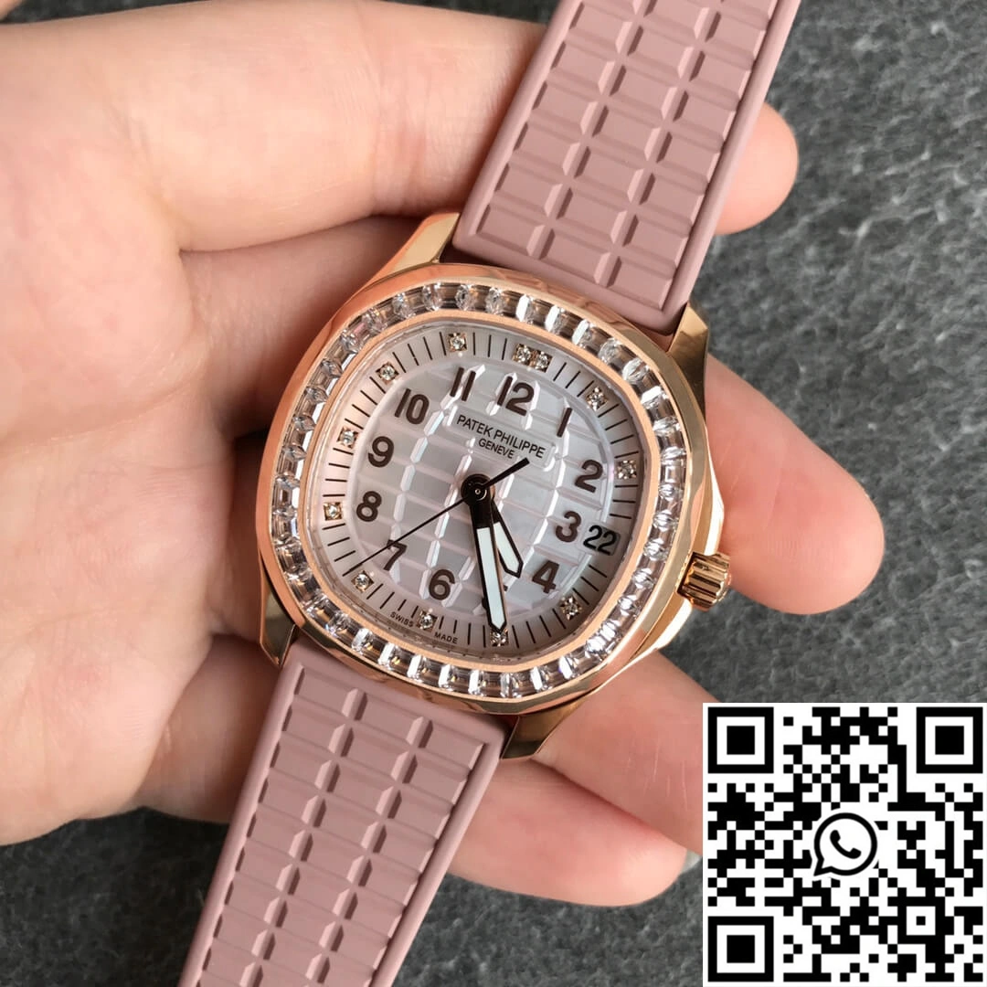 Patek Philippe Aquanaut 5072R-001 PPF Factory Rose Gold Mother Of Pearl Dial