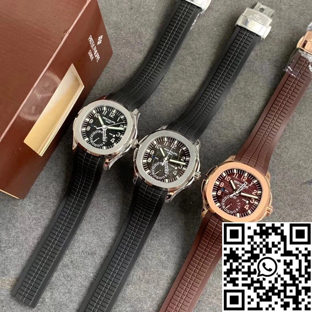 Patek Philippe Aquanaut 5164A-001 GR Factory Stainless Steel Black Dial
