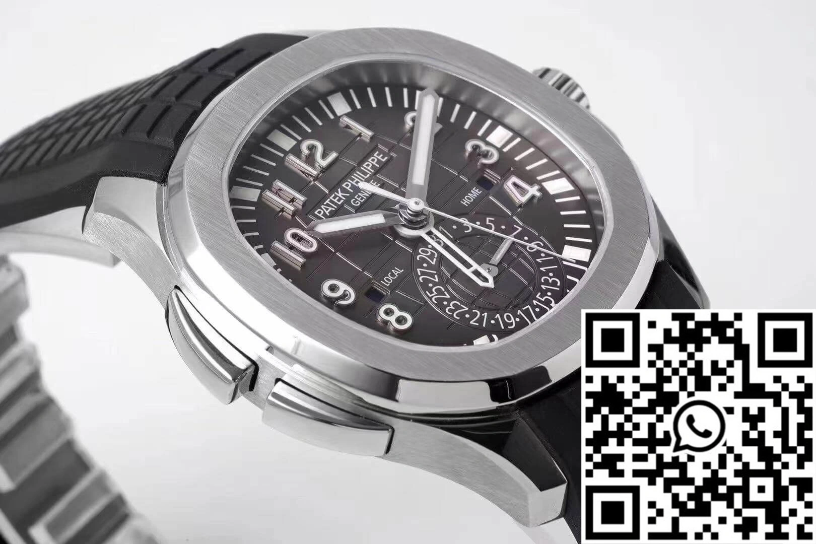 Patek Philippe Aquanaut 5164A-001 ZF Factory Black Dial