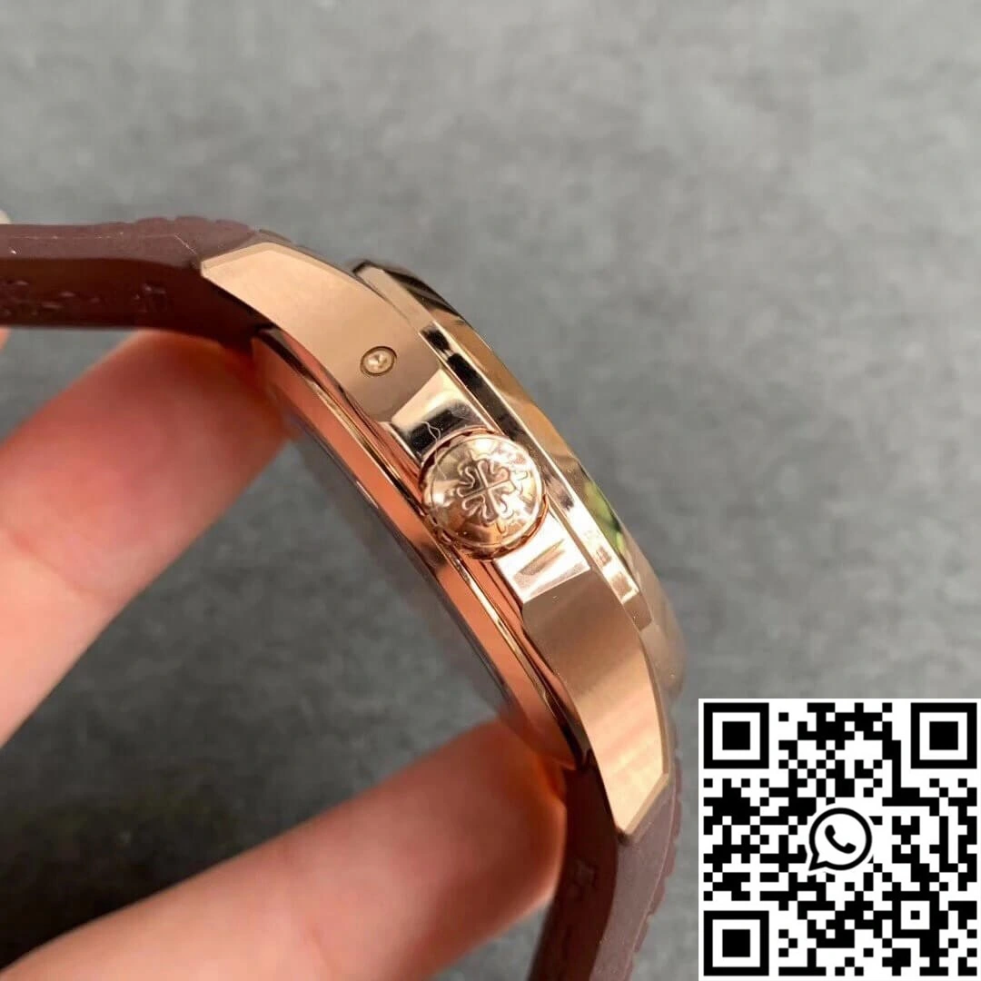 Patek Philippe Aquanaut 5164R-001 GR Factory Rose Gold Brown Dial