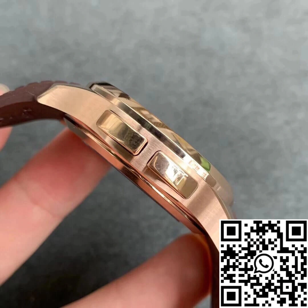 Patek Philippe Aquanaut 5164R-001 GR Factory Rose Gold Brown Dial