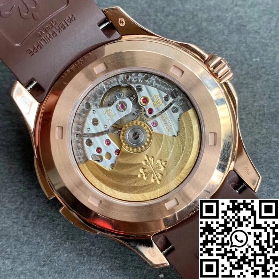 Patek Philippe Aquanaut 5164R-001 GR Factory Rose Gold Brown Dial
