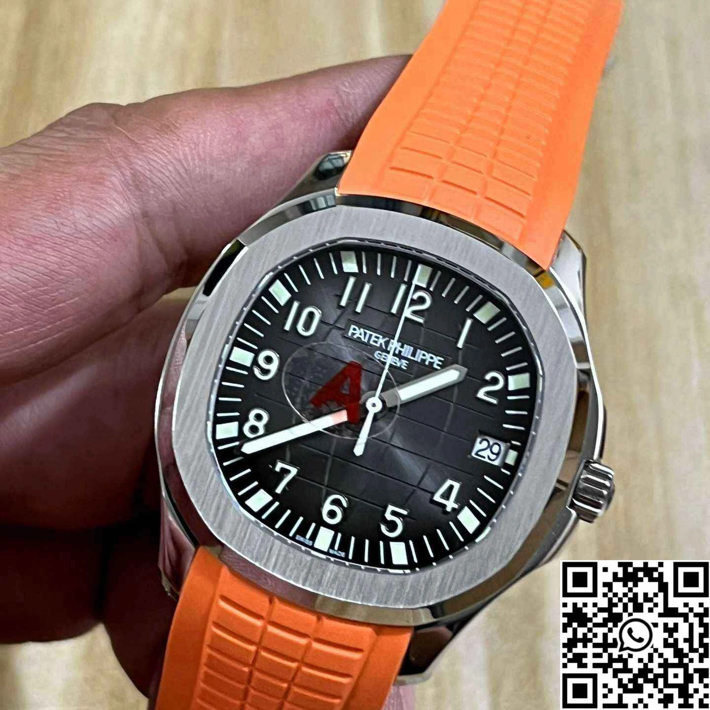 Patek Philippe Aquanaut 5167R-001 3K Factory Orange Strap