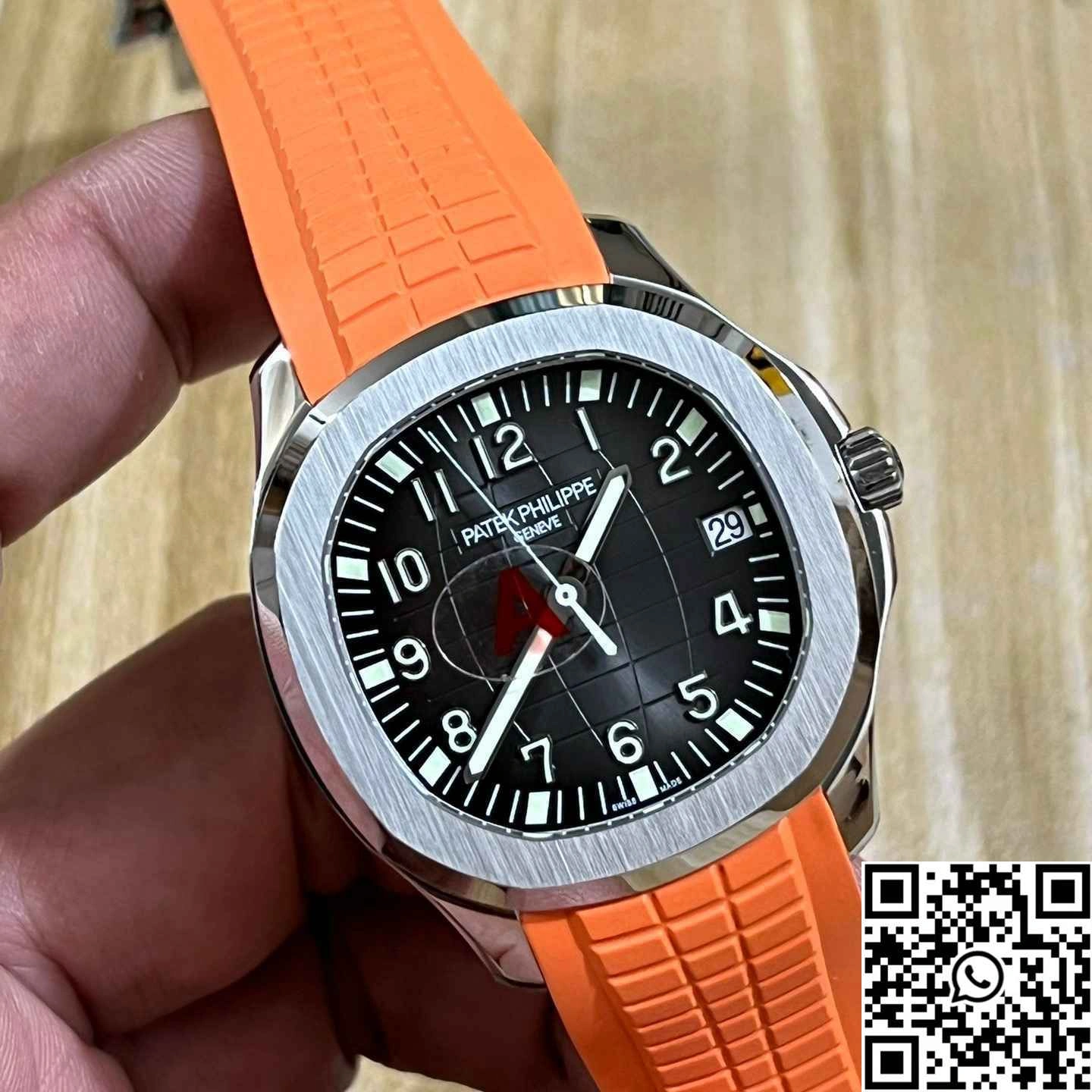 Patek Philippe Aquanaut 5167R-001 3K Factory Orange Strap