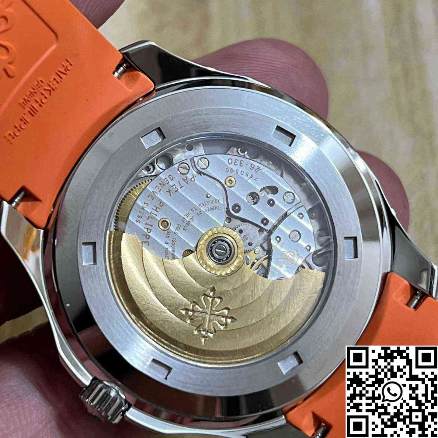 Patek Philippe Aquanaut 5167R-001 3K Factory Orange Strap