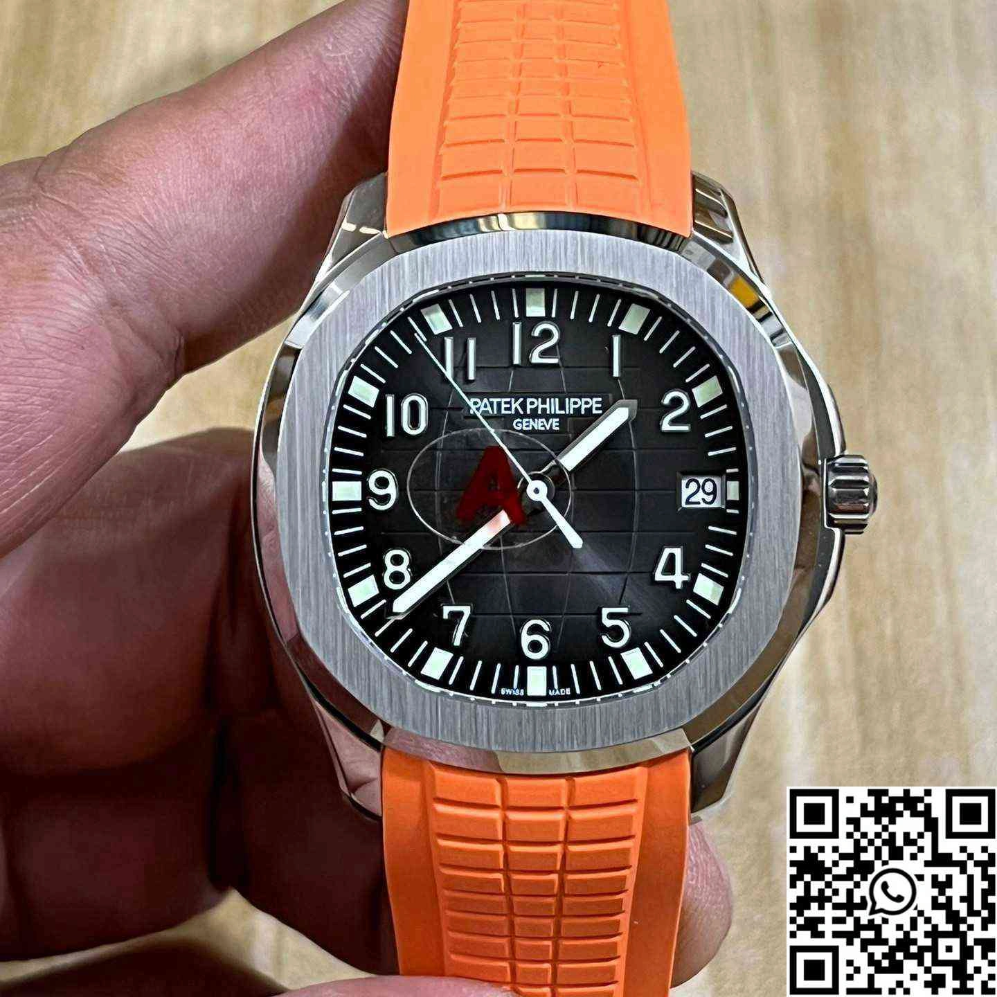 Patek Philippe Aquanaut 5167R-001 3K Factory Orange Strap
