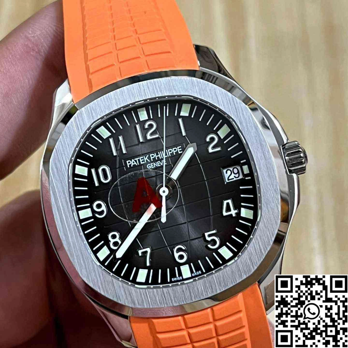 Patek Philippe Aquanaut 5167R-001 3K Factory Orange Strap