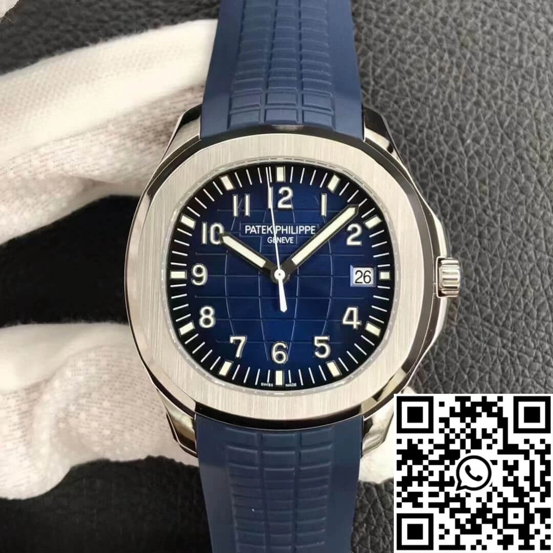 Patek Philippe Aquanaut 5168G-001 3K Factory Blue Strap
