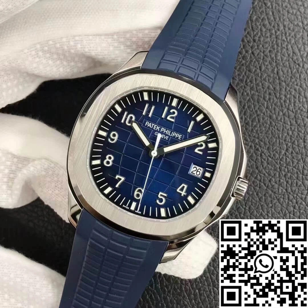 Patek Philippe Aquanaut 5168G-001 3K Factory Blue Strap