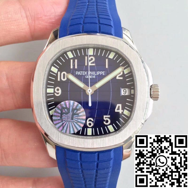 Patek Philippe Aquanaut 5168G-001 PF Factory Black-blue Dial