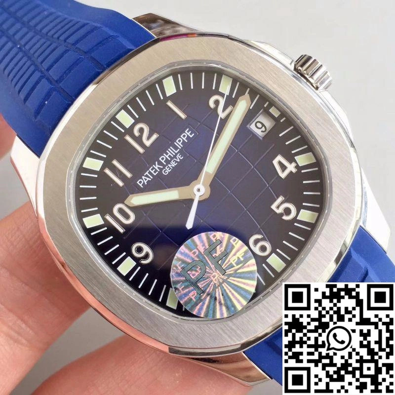 Patek Philippe Aquanaut 5168G-001 PF Factory Black-blue Dial