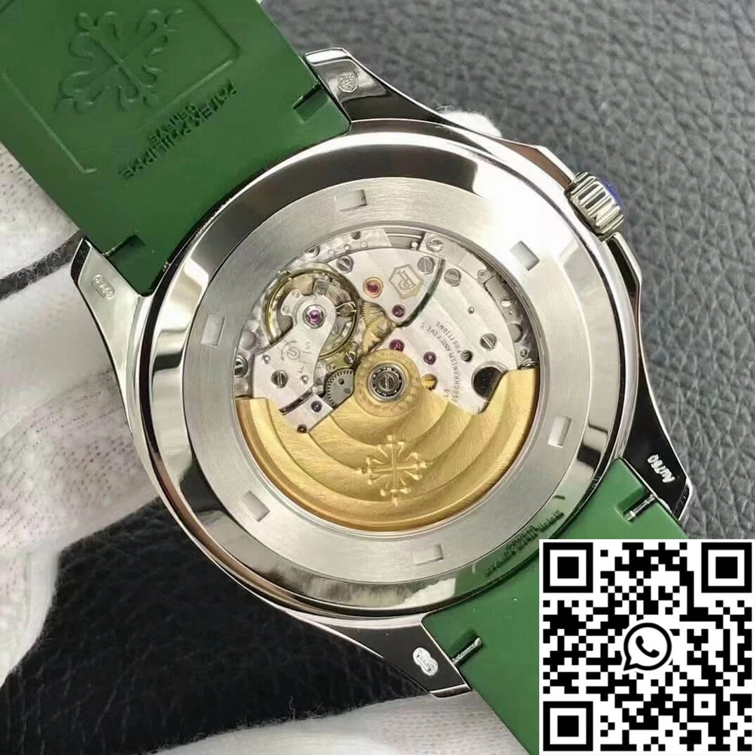 Patek Philippe Aquanaut 5168G 3K Factory Green Strap