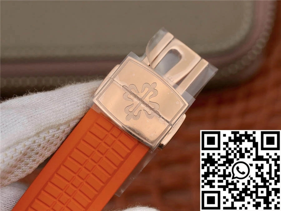 Patek Philippe Aquanaut 5968A-001 Orange Strap