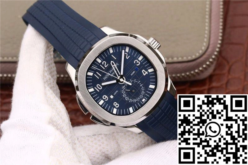 Patek Philippe Aquanaut Dual Time 5164A-001 MP Factory Blue Dial