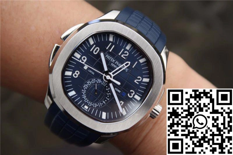 Patek Philippe Aquanaut Dual Time 5164A-001 MP Factory Blue Dial
