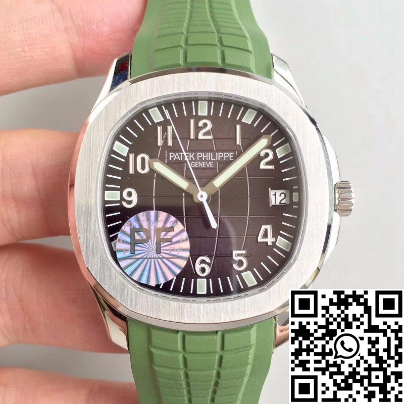 Patek Philippe Aquanaut Jumbo 5167A-001 PF Factory Black Dial