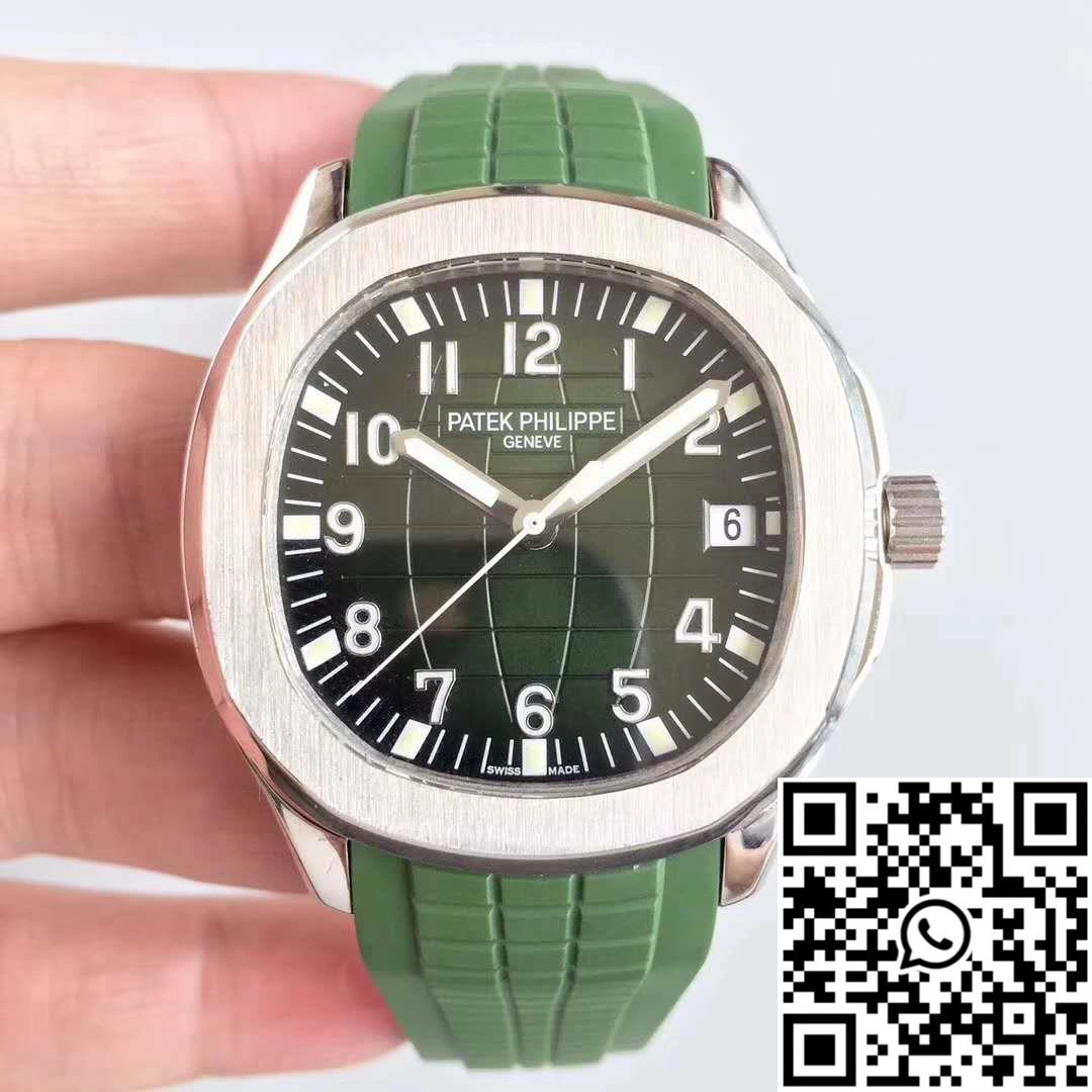 Patek Philippe Aquanaut Jumbo 5167A PF Factory Green Dial