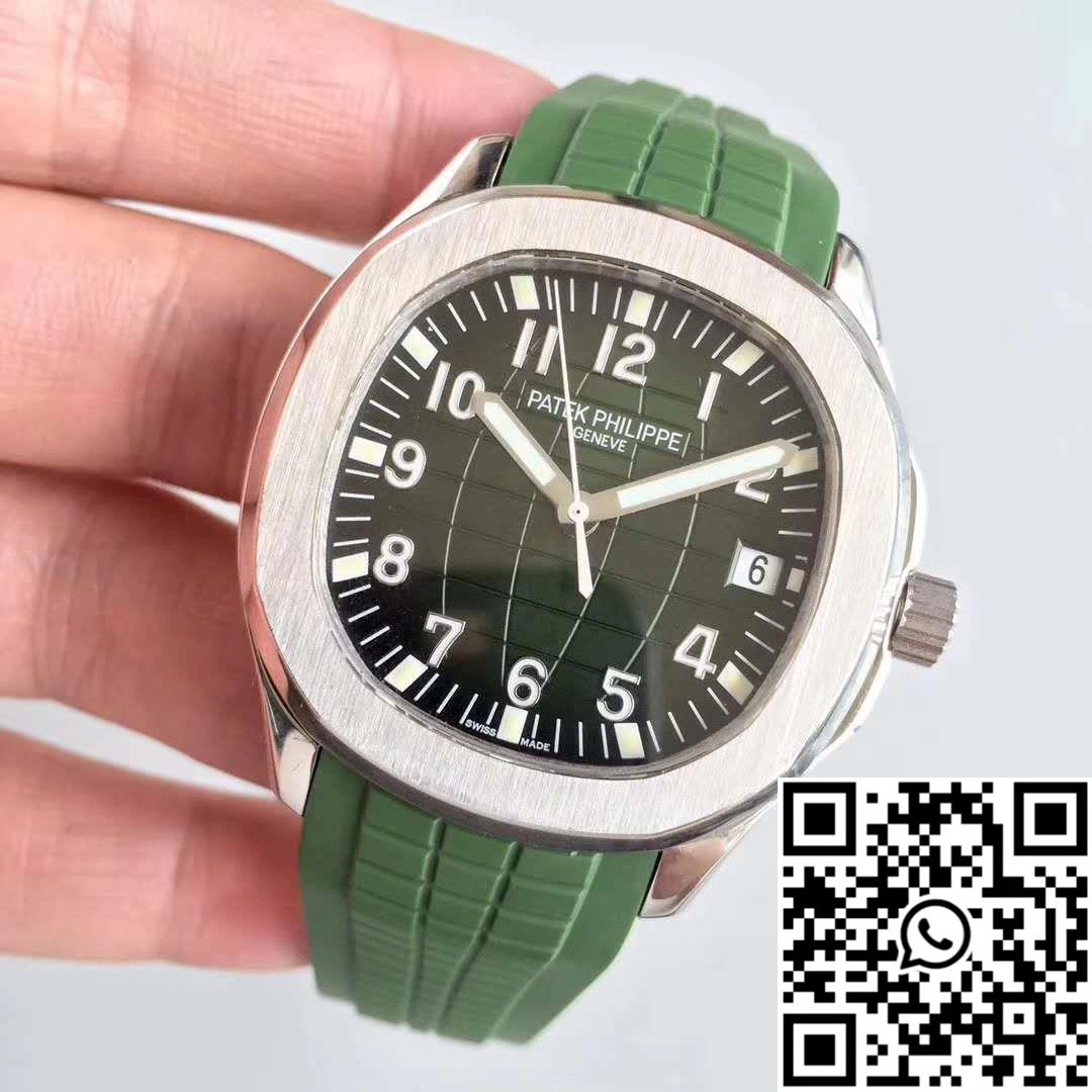 Patek Philippe Aquanaut Jumbo 5167A PF Factory Green Dial