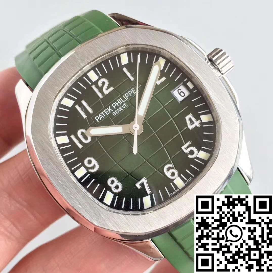 Patek Philippe Aquanaut Jumbo 5167A PF Factory Green Dial