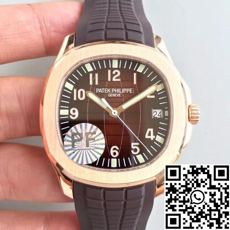 Patek Philippe Aquanaut Jumbo 5167R-001 PF Factory Chocolate Dial