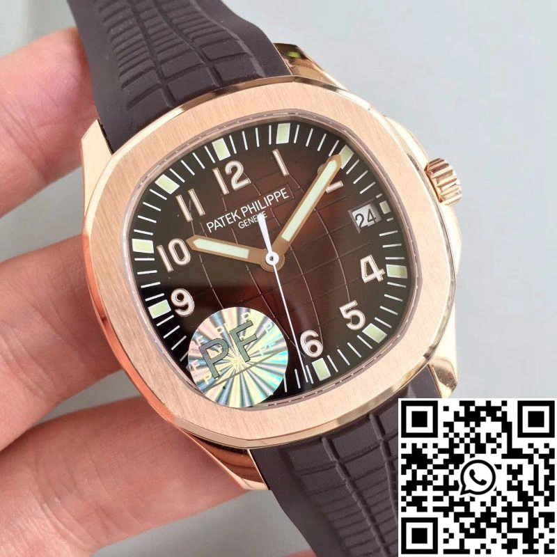 Patek Philippe Aquanaut Jumbo 5167R-001 PF Factory Chocolate Dial