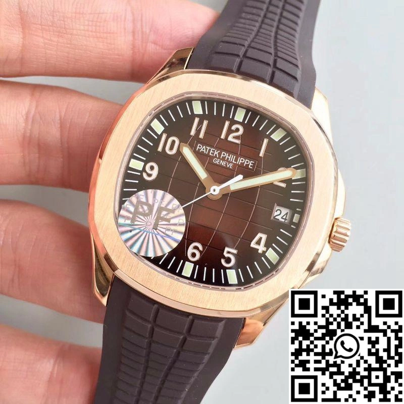 Patek Philippe Aquanaut Jumbo 5167R-001 PF Factory Chocolate Dial