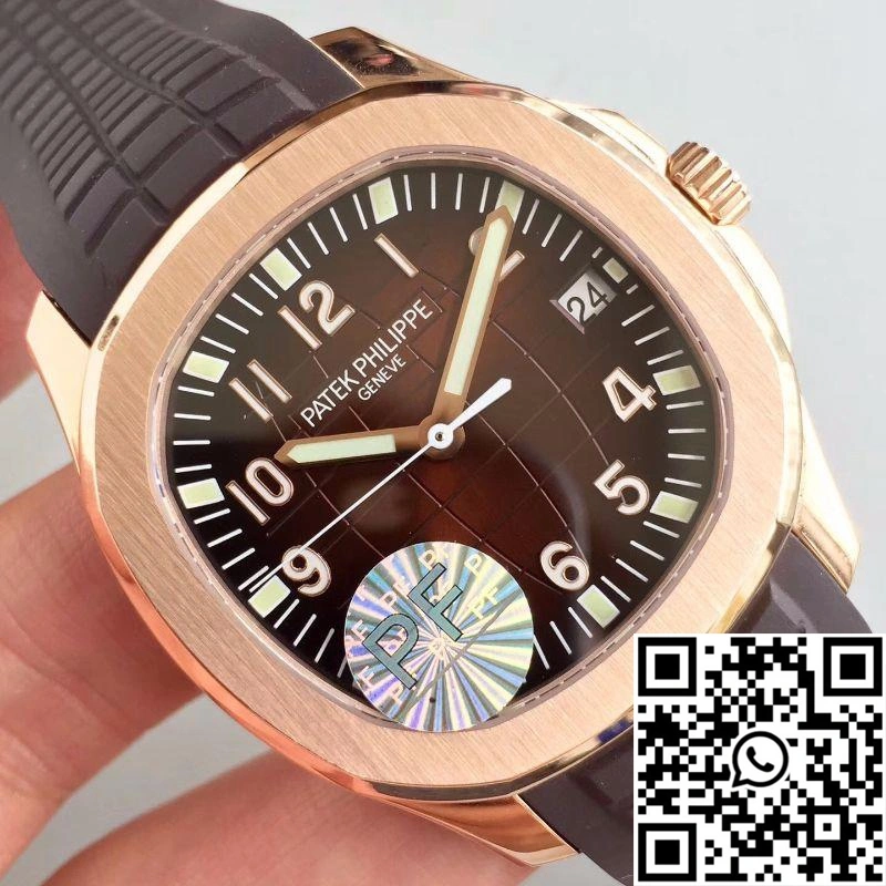 Patek Philippe Aquanaut Jumbo 5167R-001 PF Factory Chocolate Dial
