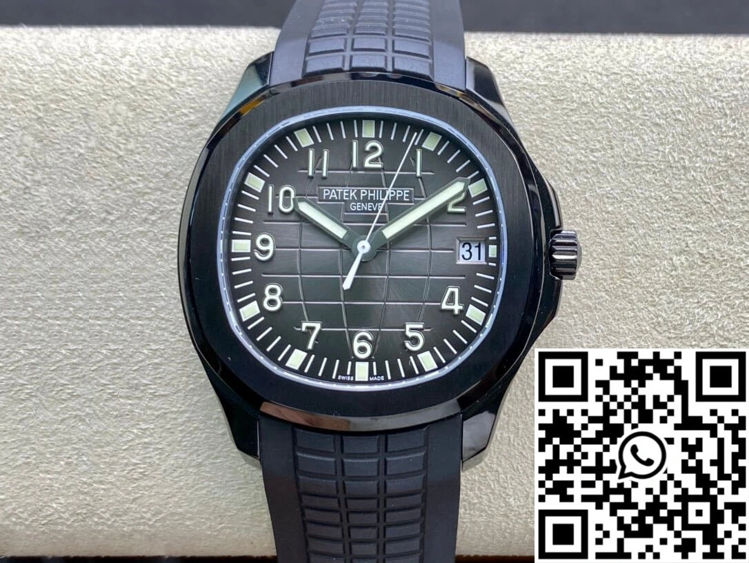 Patek Philippe Aquanaut PP5167 ZF Factory DLC Black Strap
