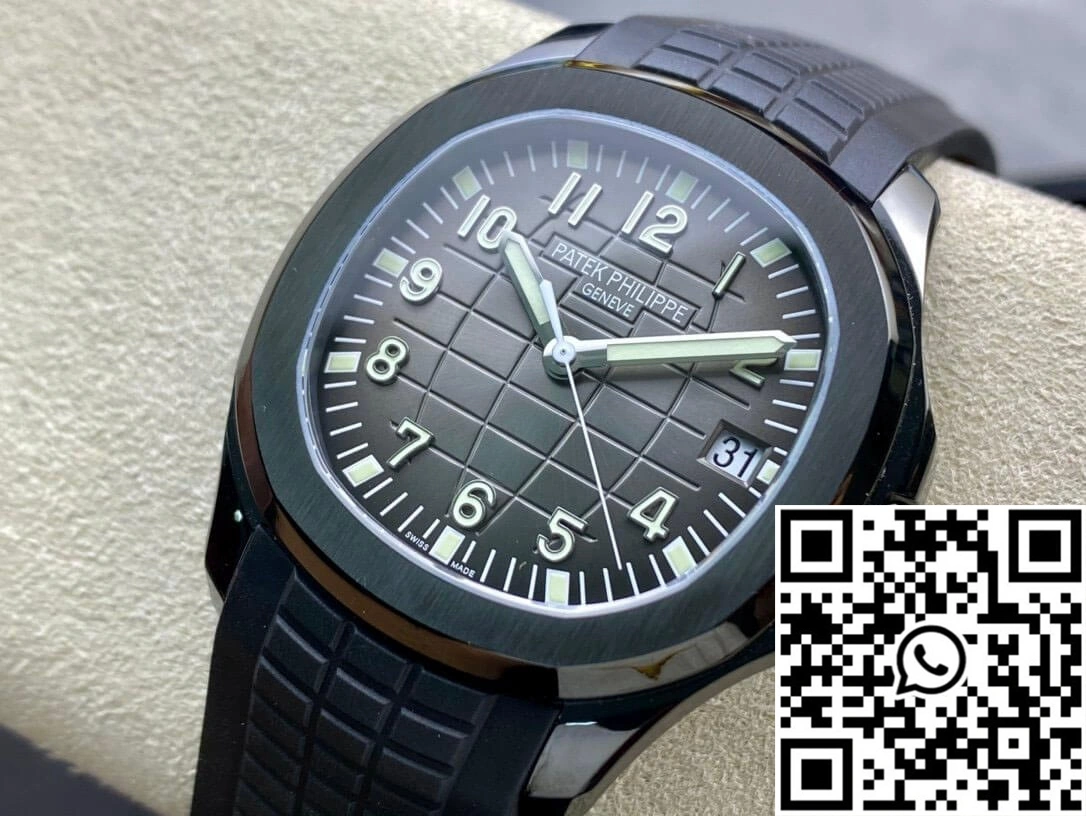Patek Philippe Aquanaut PP5167 ZF Factory DLC Black Strap