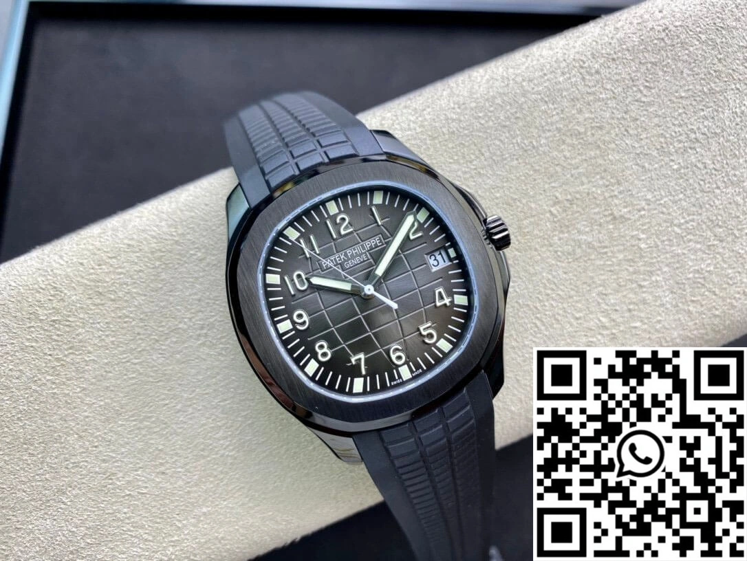 Patek Philippe Aquanaut PP5167 ZF Factory DLC Black Strap