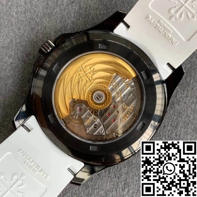 Patek Philippe Aquanaut PP5167 ZF Factory DLC White Rubber Strap