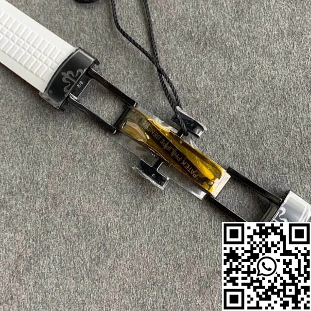 Patek Philippe Aquanaut PP5167 ZF Factory DLC White Rubber Strap