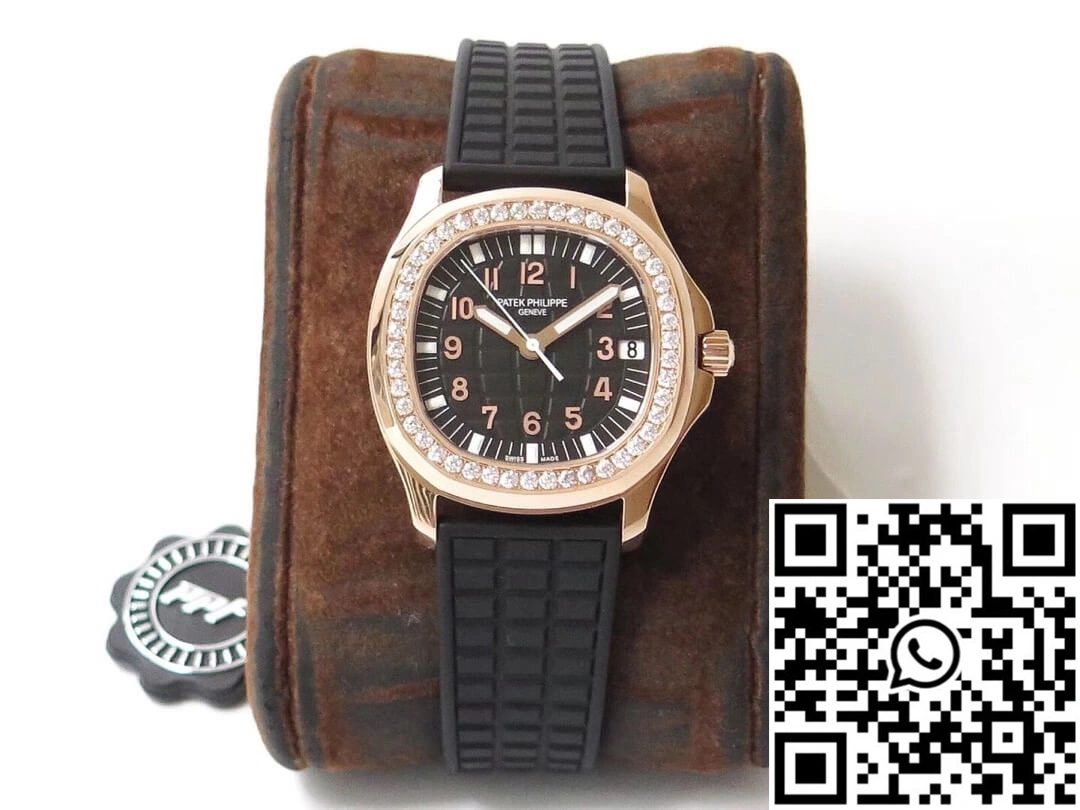 Patek Philippe Aquanaut PPF Factory Rose Gold Black Dial