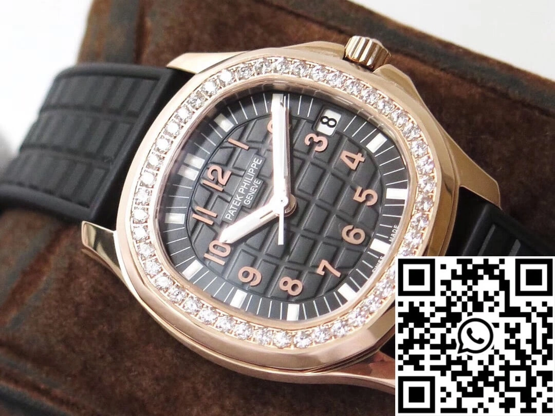 Patek Philippe Aquanaut PPF Factory Rose Gold Black Dial