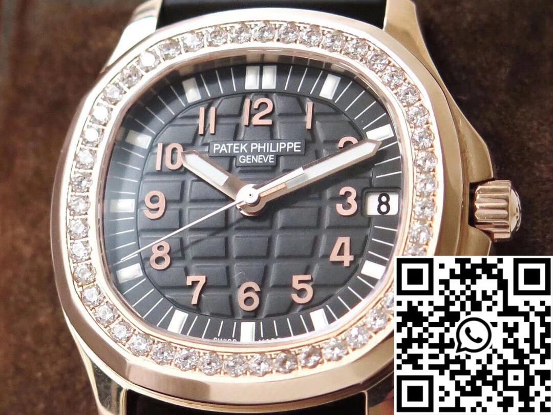 Patek Philippe Aquanaut PPF Factory Rose Gold Black Dial