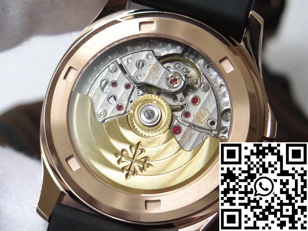 Patek Philippe Aquanaut PPF Factory Rose Gold Black Dial