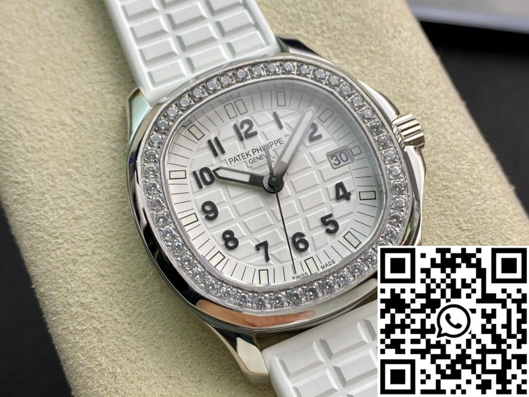 Patek Philippe Aquanaut Quartz Ladies 5067A-024 PPF Factory Diamond-set Bezel
