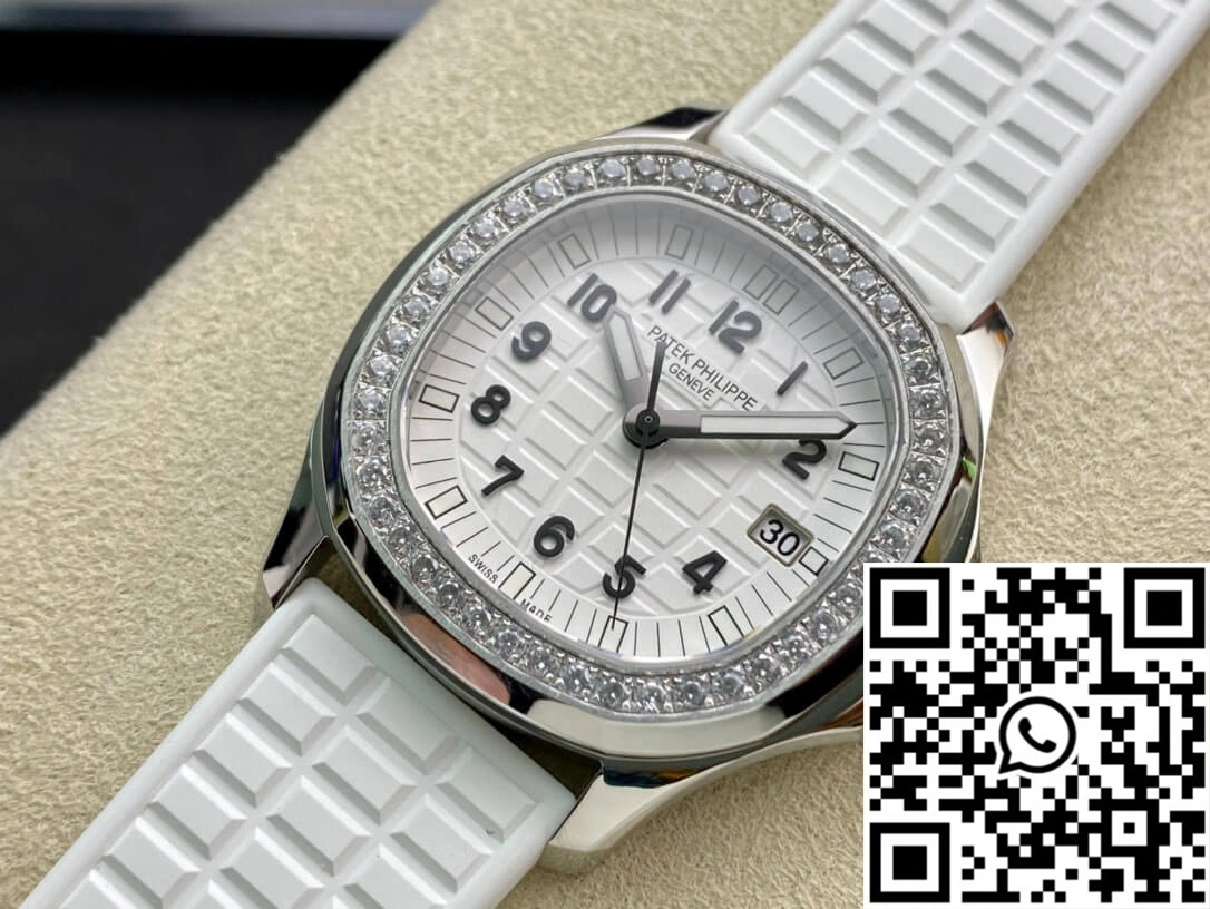 Patek Philippe Aquanaut Quartz Ladies 5067A-024 PPF Factory Diamond-set Bezel
