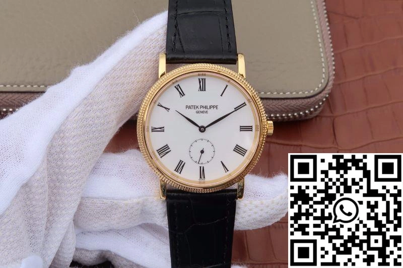 Patek Philippe Calatrava 5119G-002 Rose Gold White Dial