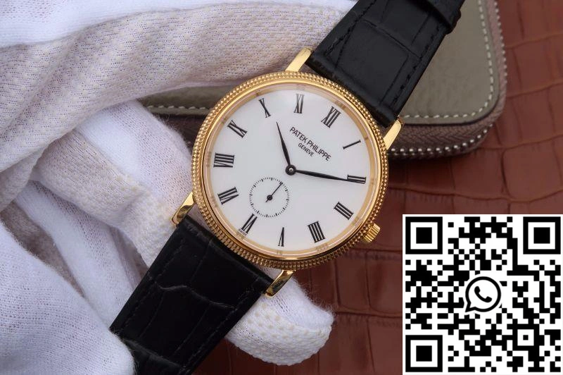 Patek Philippe Calatrava 5119G-002 Rose Gold White Dial