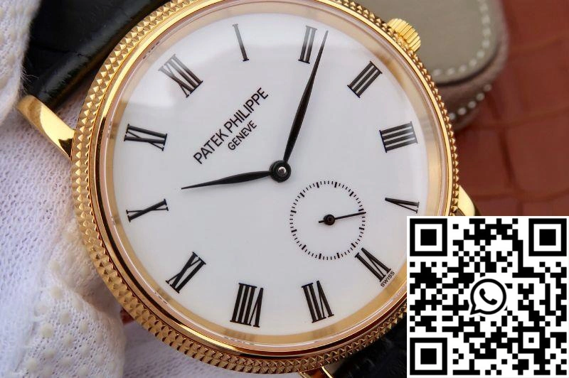 Patek Philippe Calatrava 5119G-002 Rose Gold White Dial