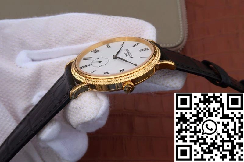 Patek Philippe Calatrava 5119G-002 Rose Gold White Dial