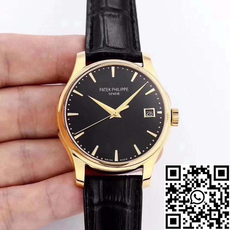 Patek Philippe Calatrava 5227 18K Yellow Gold Black Dial
