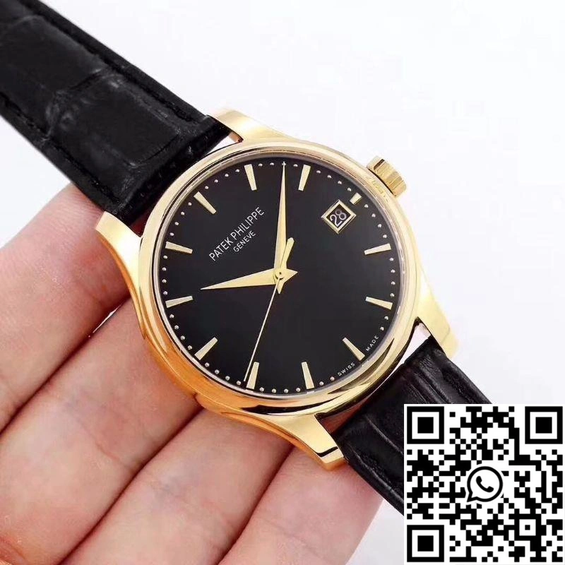 Patek Philippe Calatrava 5227 18K Yellow Gold Black Dial