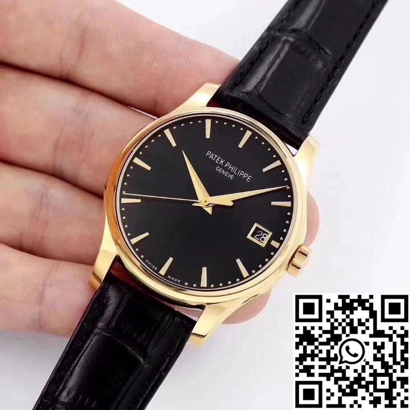 Patek Philippe Calatrava 5227 18K Yellow Gold Black Dial